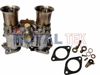 CARBURADOR ROYALTEK COMPETICION TIPO IDA 48-48 - CON TROMPETAS --- OEM 19030018